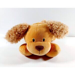 Animal Adventure 2022  Brown Dog Plush 8" Laying Dog Stuffed Animal